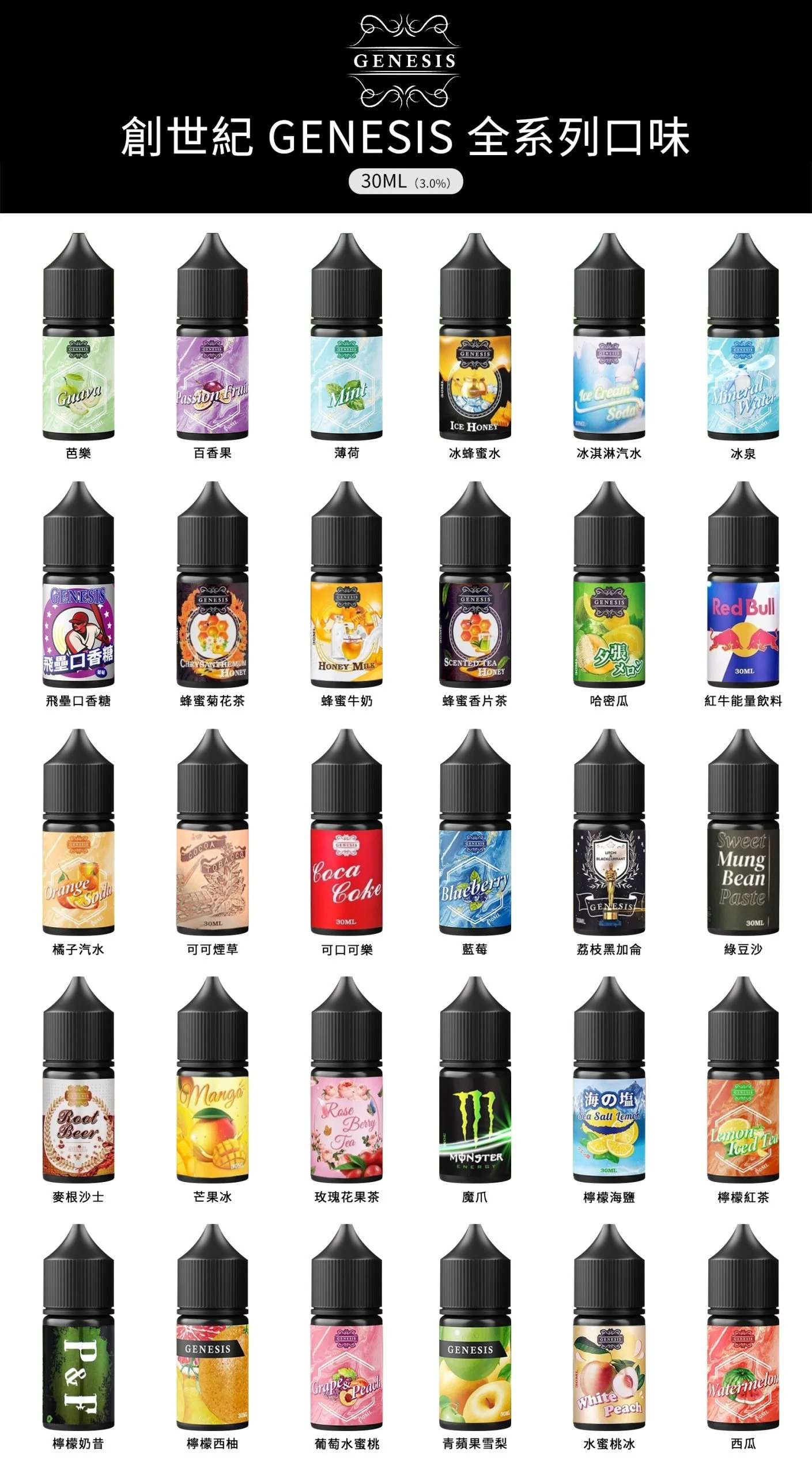 Genesis-創世紀煙油口味推薦.jpg